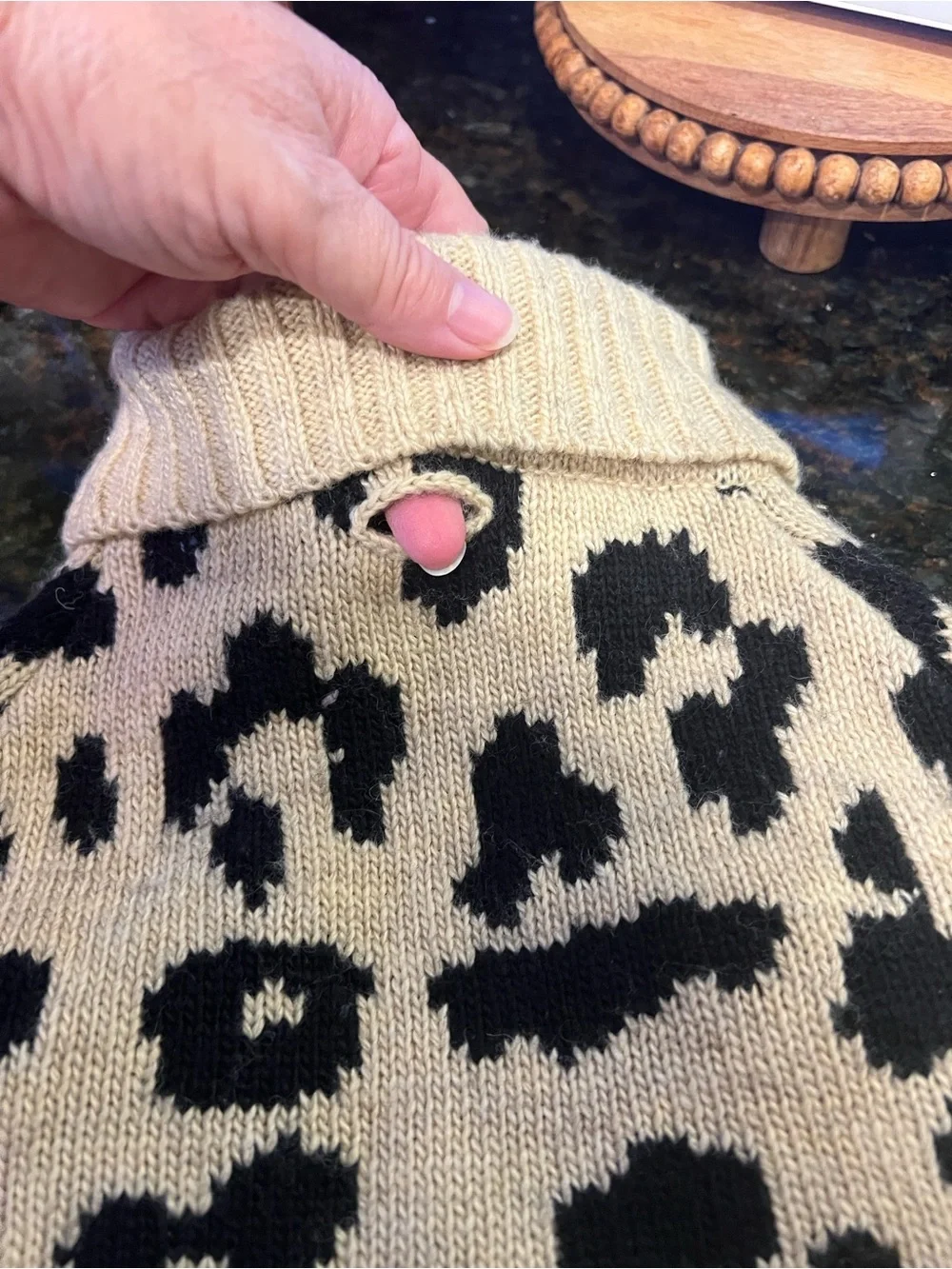 Mark and Graham Personalized Dog Sweater “Bentley”